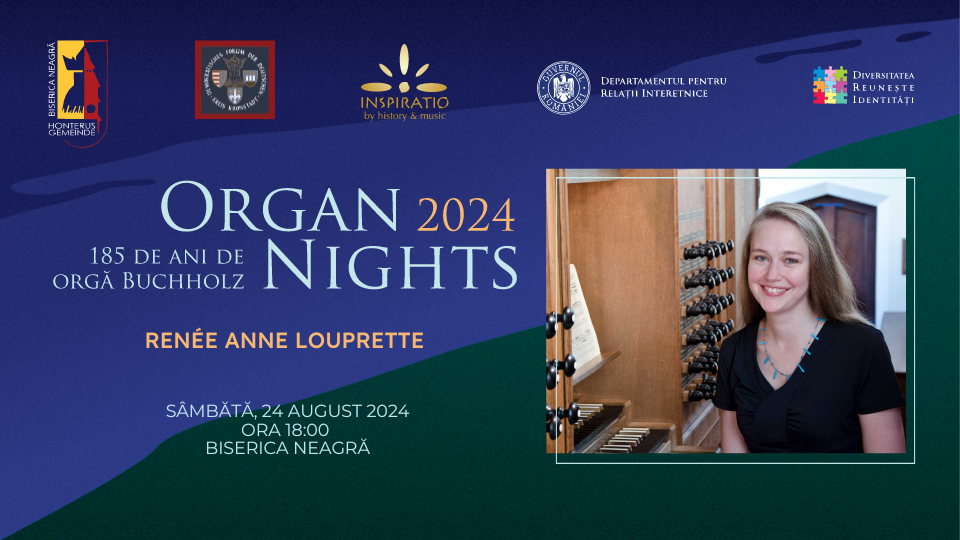 Organ Nights - Renée Anne Louprette la Biserica Neagră