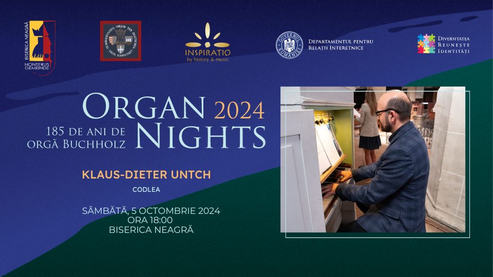 Organ Nights - Klaus Dieter Untch la Biserica Neagră