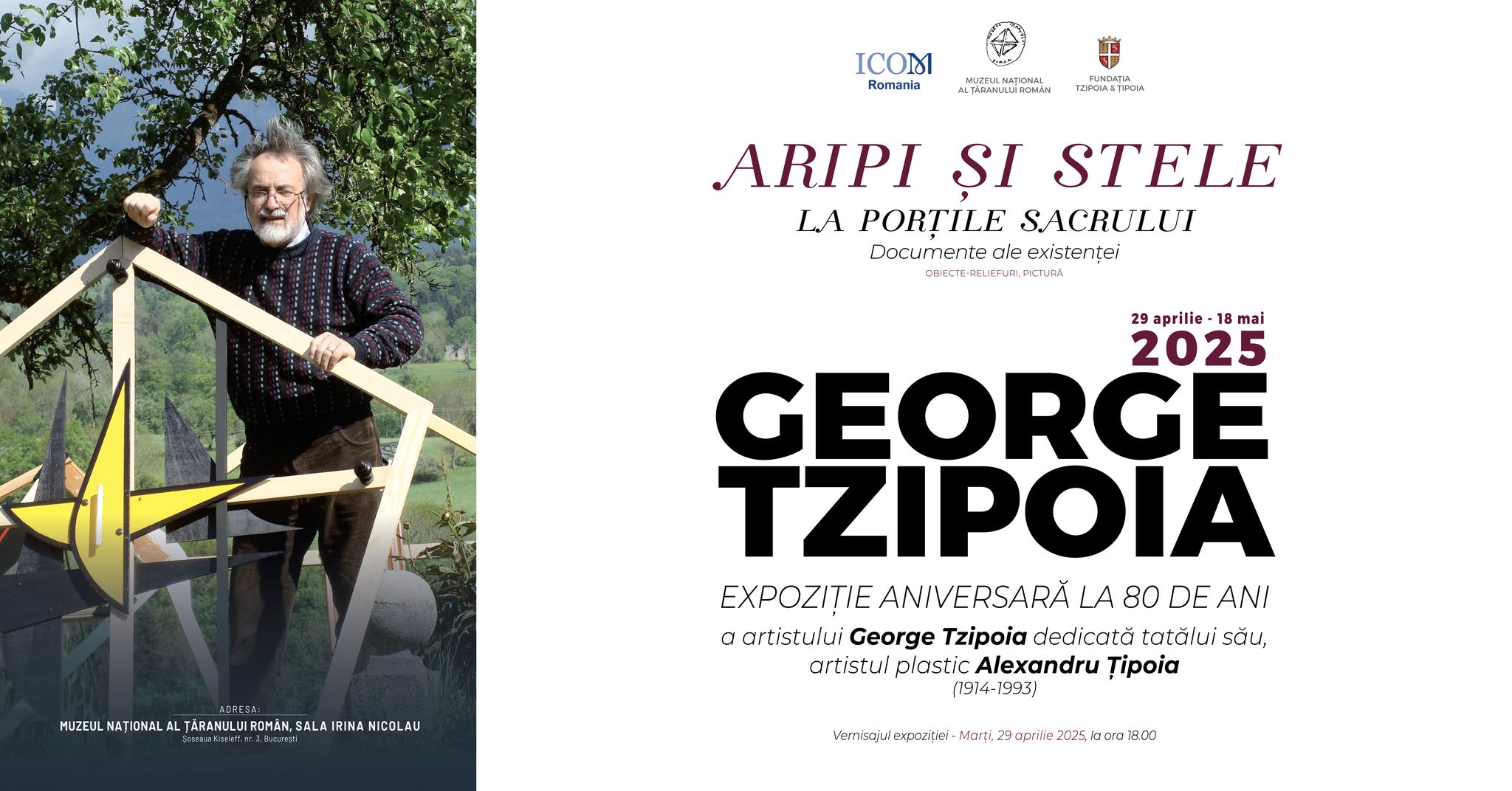 EXPOZITIA ARIPI ȘI STELE LA PORȚILE SACRULUI - DOCUMENTE ALE EXISTENȚEI