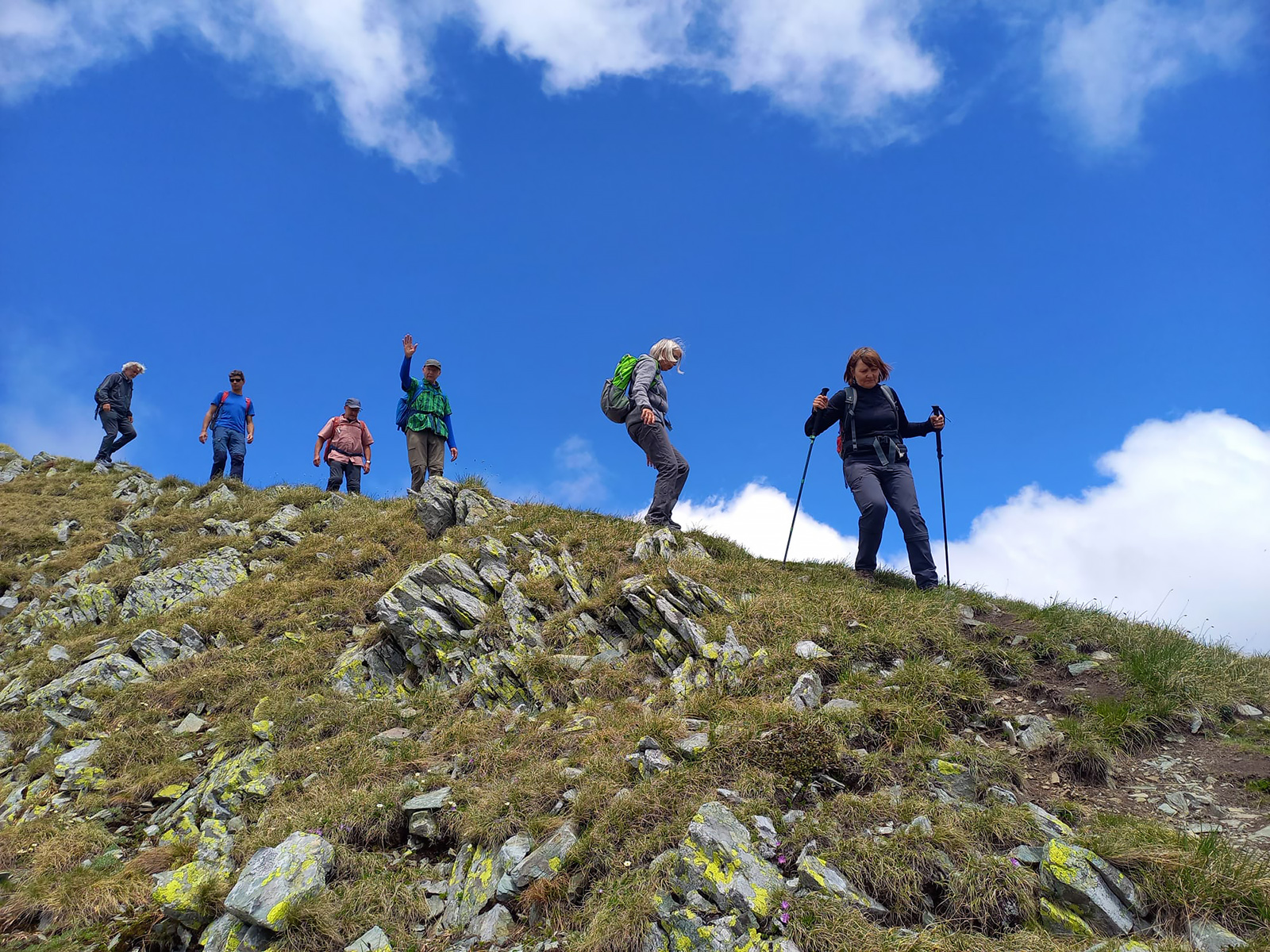 CREASTA FAGARASULUI - de la VEST la EST