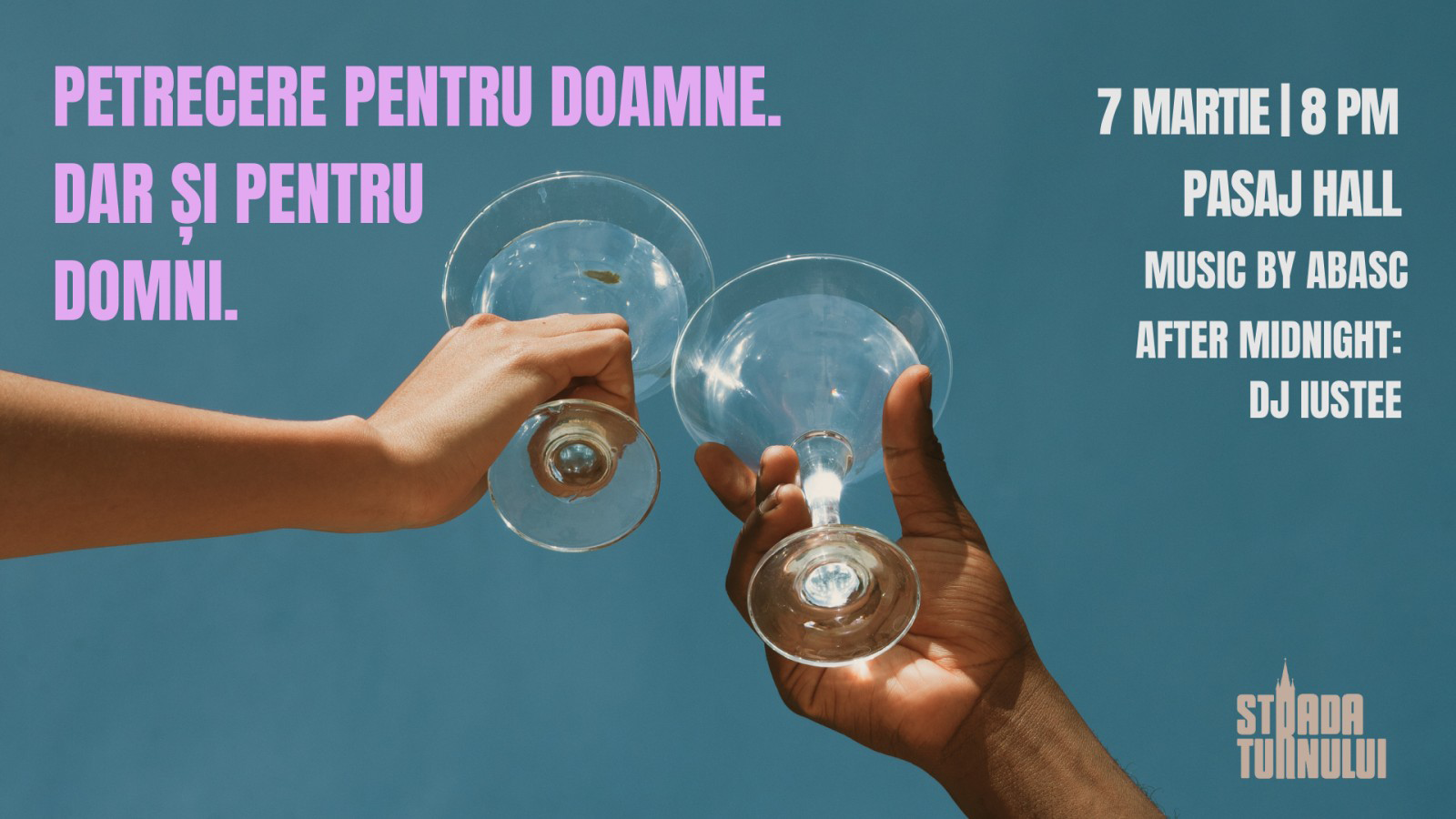 Petrecere pentru doamne. Dar și pentru domni.