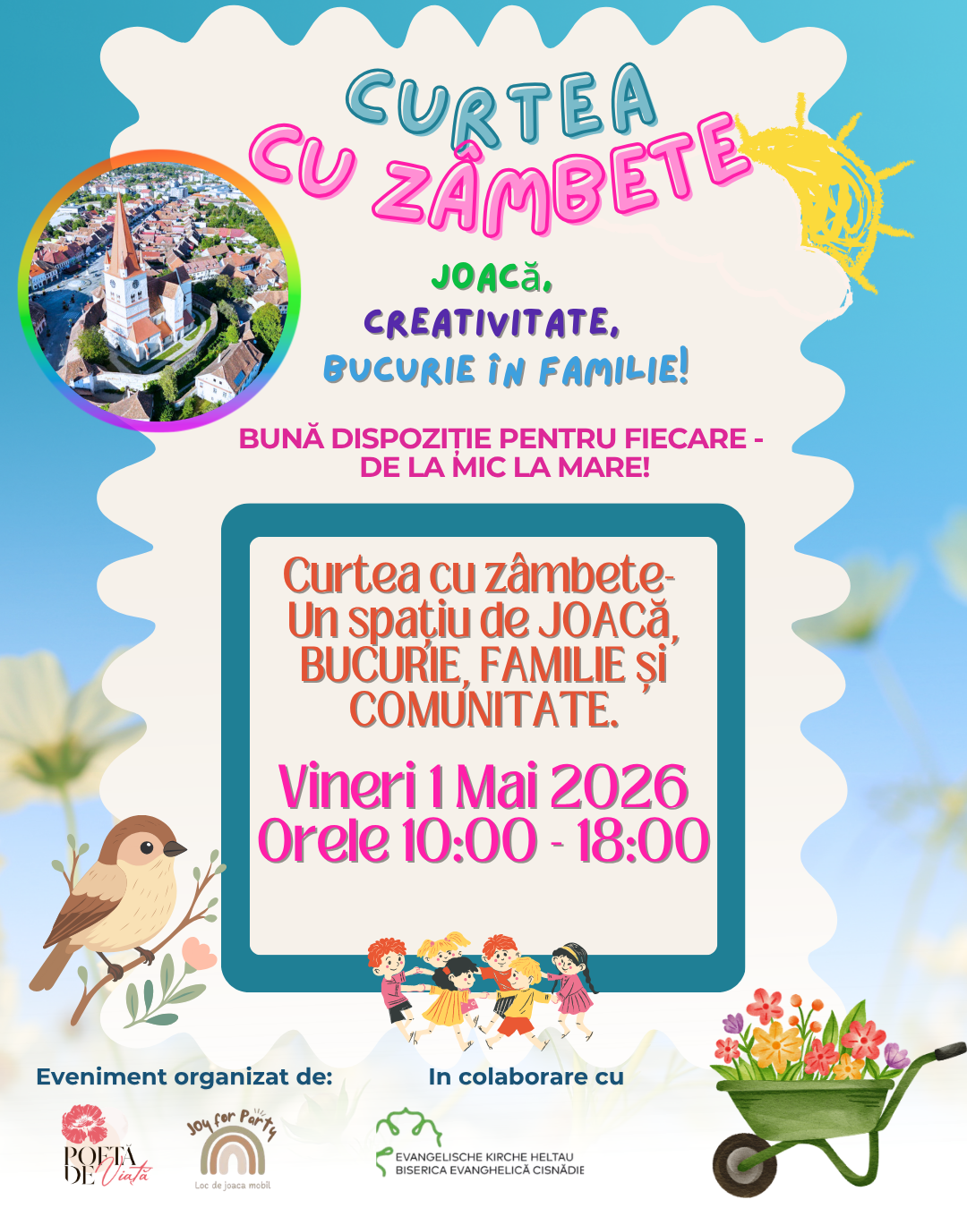 🌸 Curtea cu Zâmbete – Ediția de Primăvară 🌸