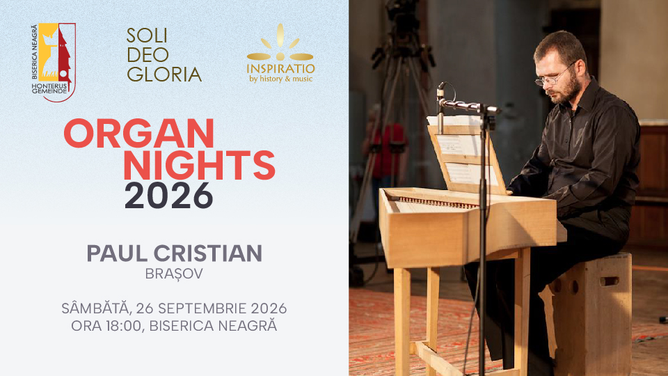 Organ Nights - Paul Cristian la Biserica Neagră