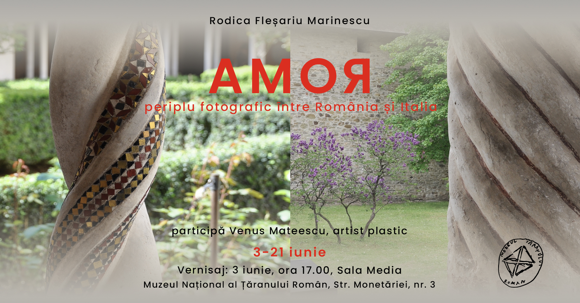 AMOR – PERIPLU FOTOGRAFIC ÎNTRE ROMÂNIA ȘI ITALIA