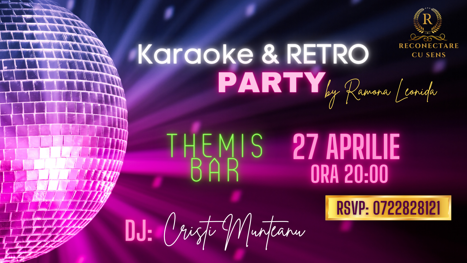 RETRO & KARAOKE PARTY pe 27 aprilie la Themis Bar in Constanta