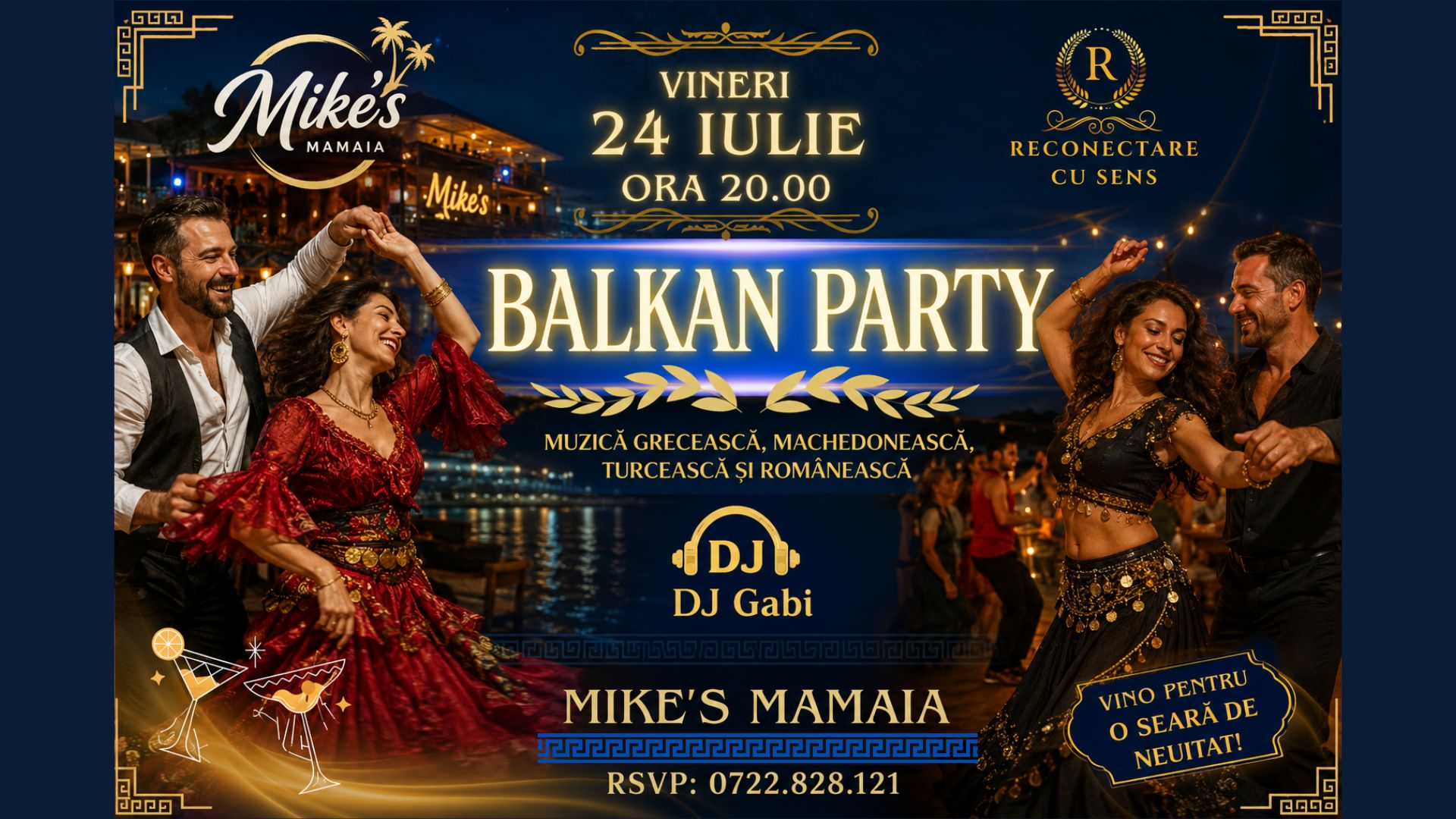 24 IULIE: BALKAN PARTY by ReConectare cu SenS