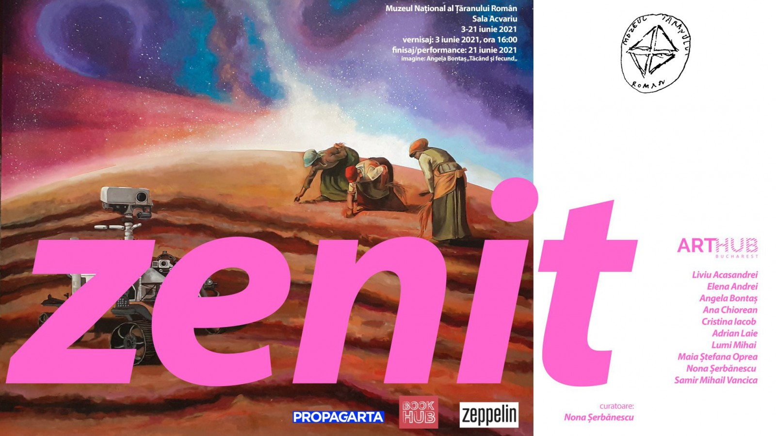 ZENIT - Expozitia colectivului ARTHUB Bucharest la MNTR