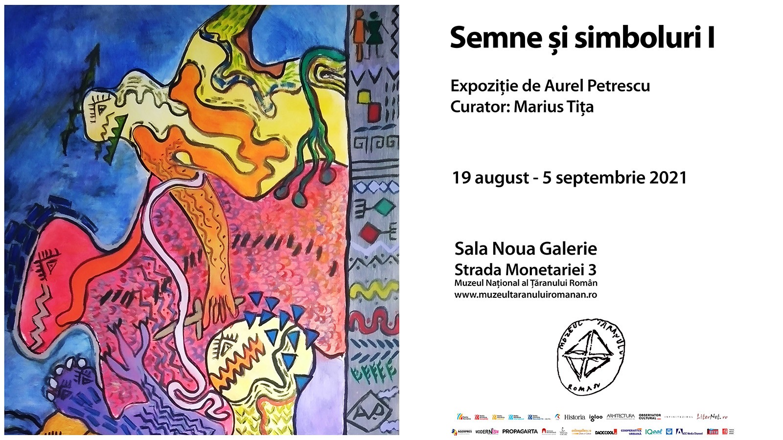 Semne si simboluri I Expozitie de pictura de Aurel Petrescu