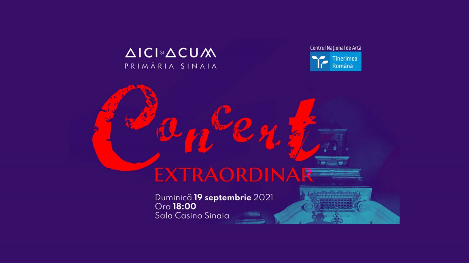 Concert Extraordinar Orchestra Romana de Tineret la Casino Sinaia