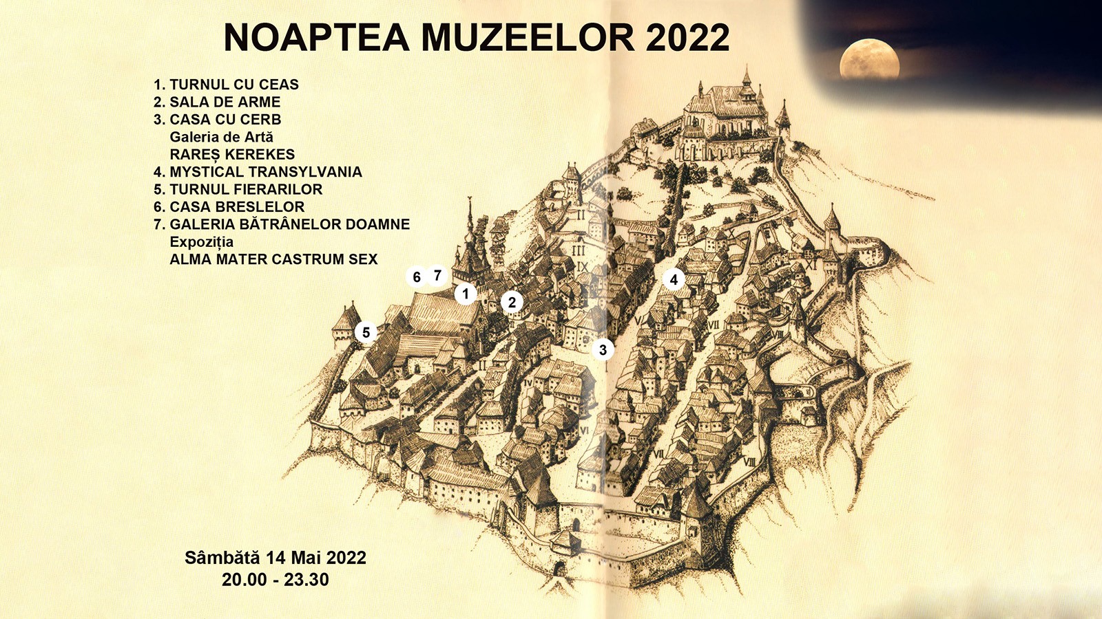 Noaptea Muzeelor 2022 la Muzeul Casa Breslelor din Cetatea Sighisoara