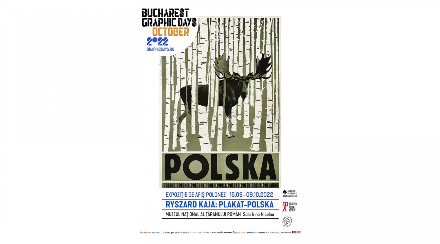 BUCHAREST GRAPHIC DAYS Ryszard Kaja:Plakat-Polska/Expozitie de afis polonez