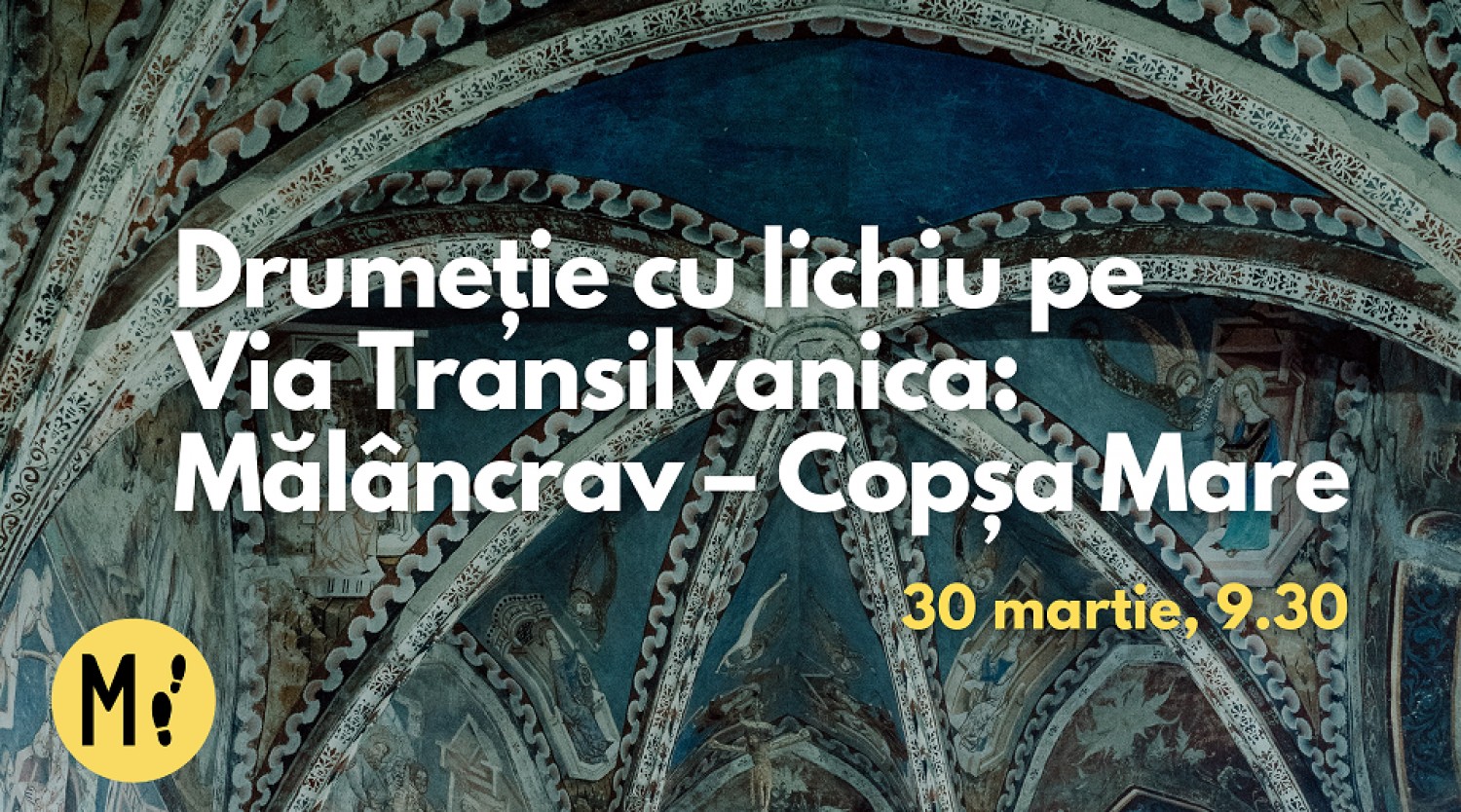 Drumeție cu lichiu pe Via Transilvanica: Mălâncrav – Copșa Mare
