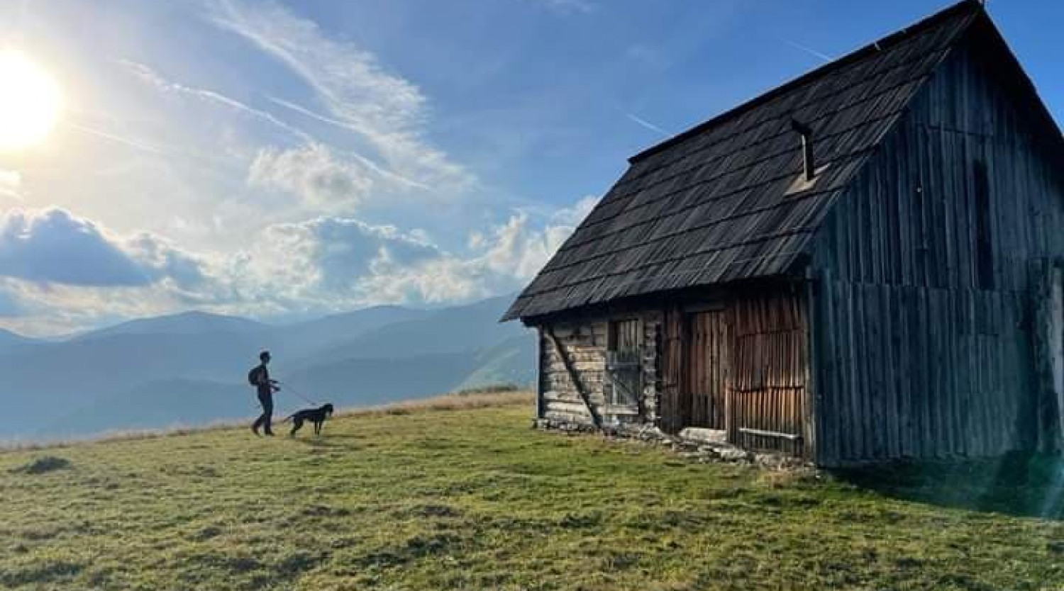 Drumetie in familie in Rau Sadului (munții Cindrel)