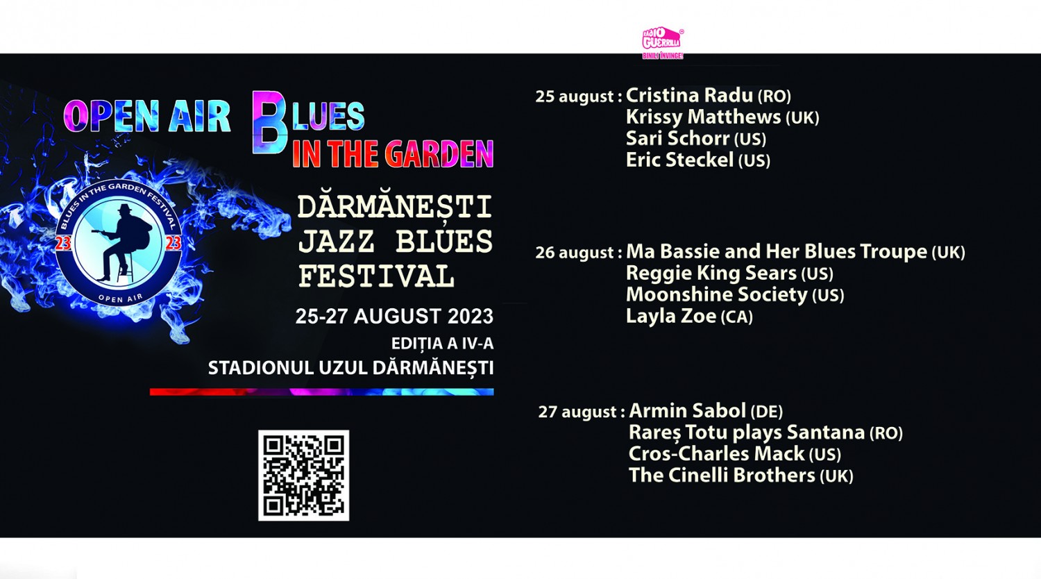 Open Air Blues in the garden, Dărmănești jazz blues festival