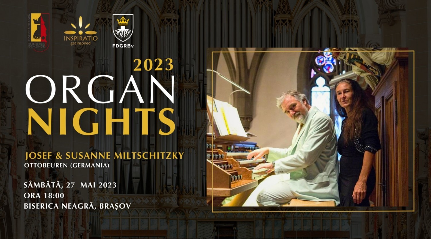 Organ Nights - Josef & Susanne Miltschitzky Ottobeuren la Biserica Neagră