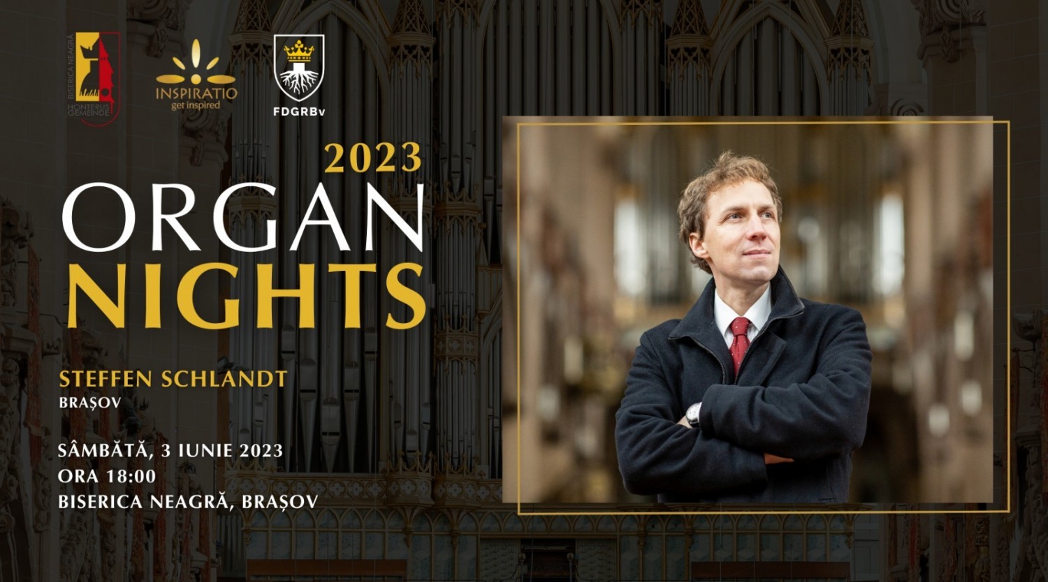 Organ Nights - Steffen Schlandt la Biserica Neagră