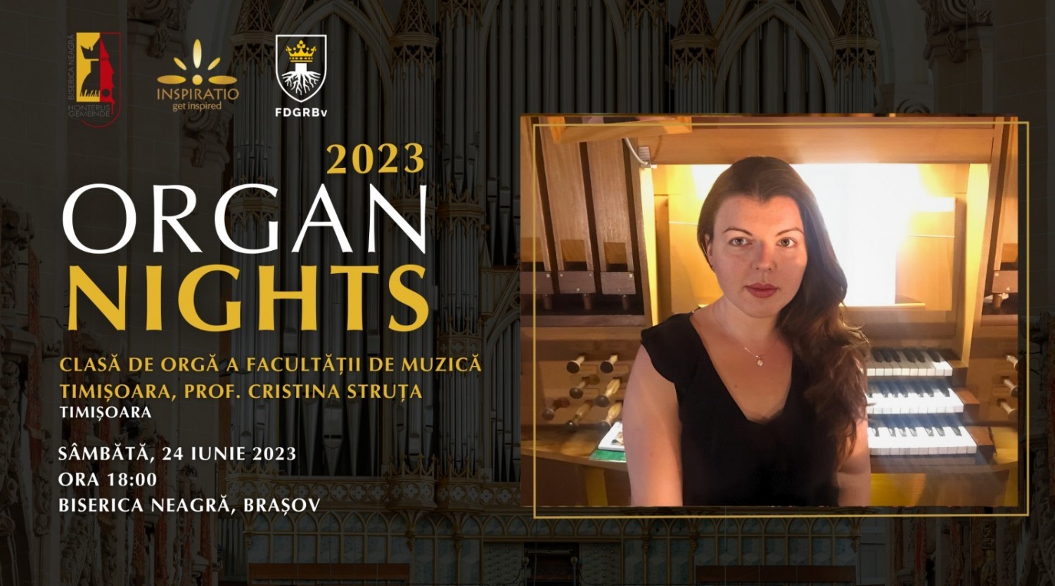 Organ Nights - Clasă de orgă a Facultății de Muzică Timișoara
