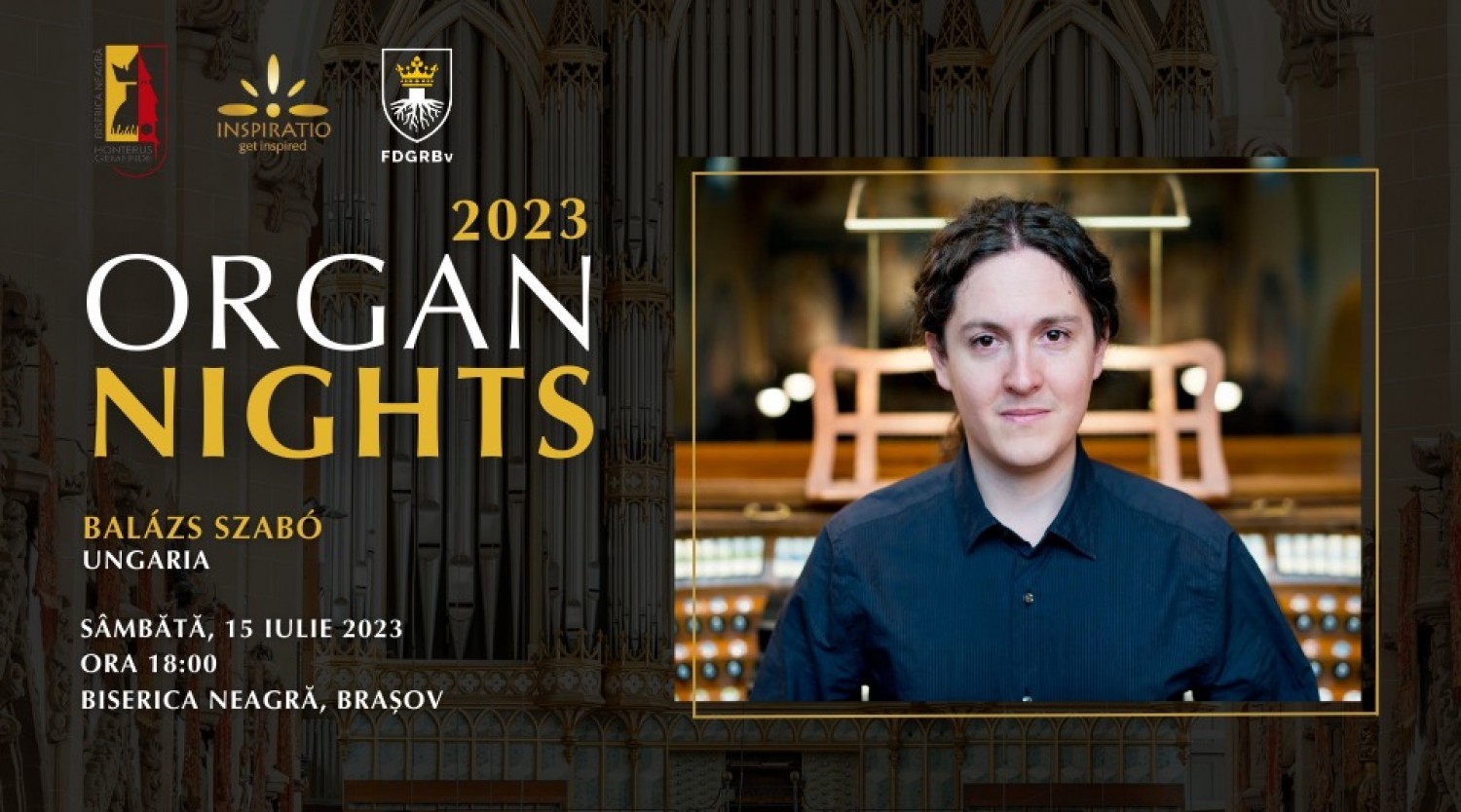 Organ Nights - Balázs Szabó la Biserica Neagră