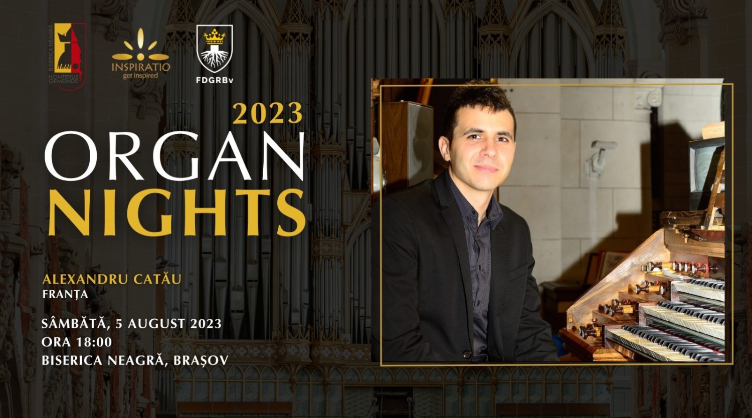 Organ Nights - Alexandru Catău la Biserica Neagră