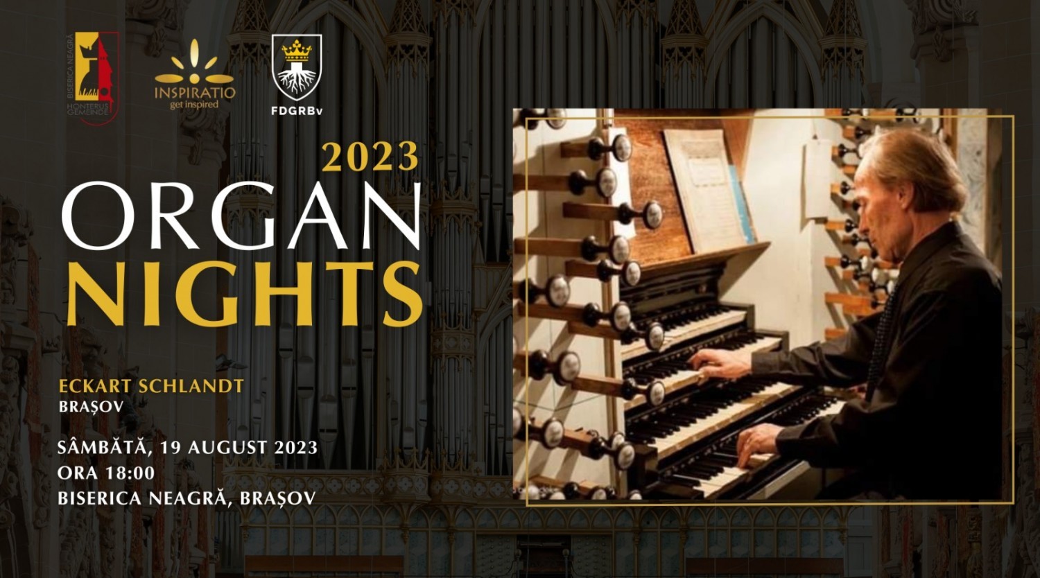 Organ Nights - Eckart Schlandt la Biserica Neagră