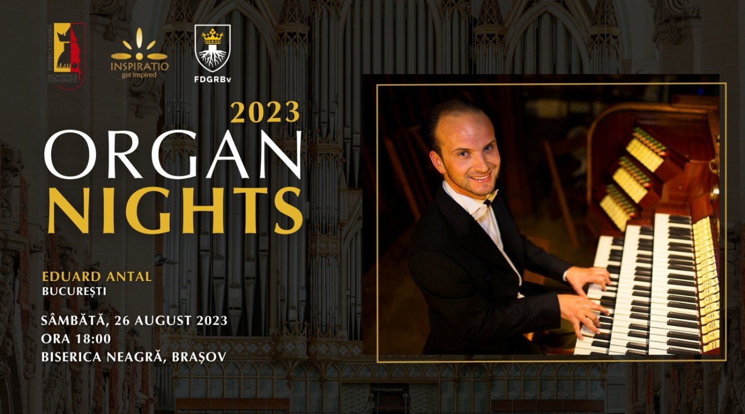 Organ Nights - Eduard Antal la Biserica Neagră