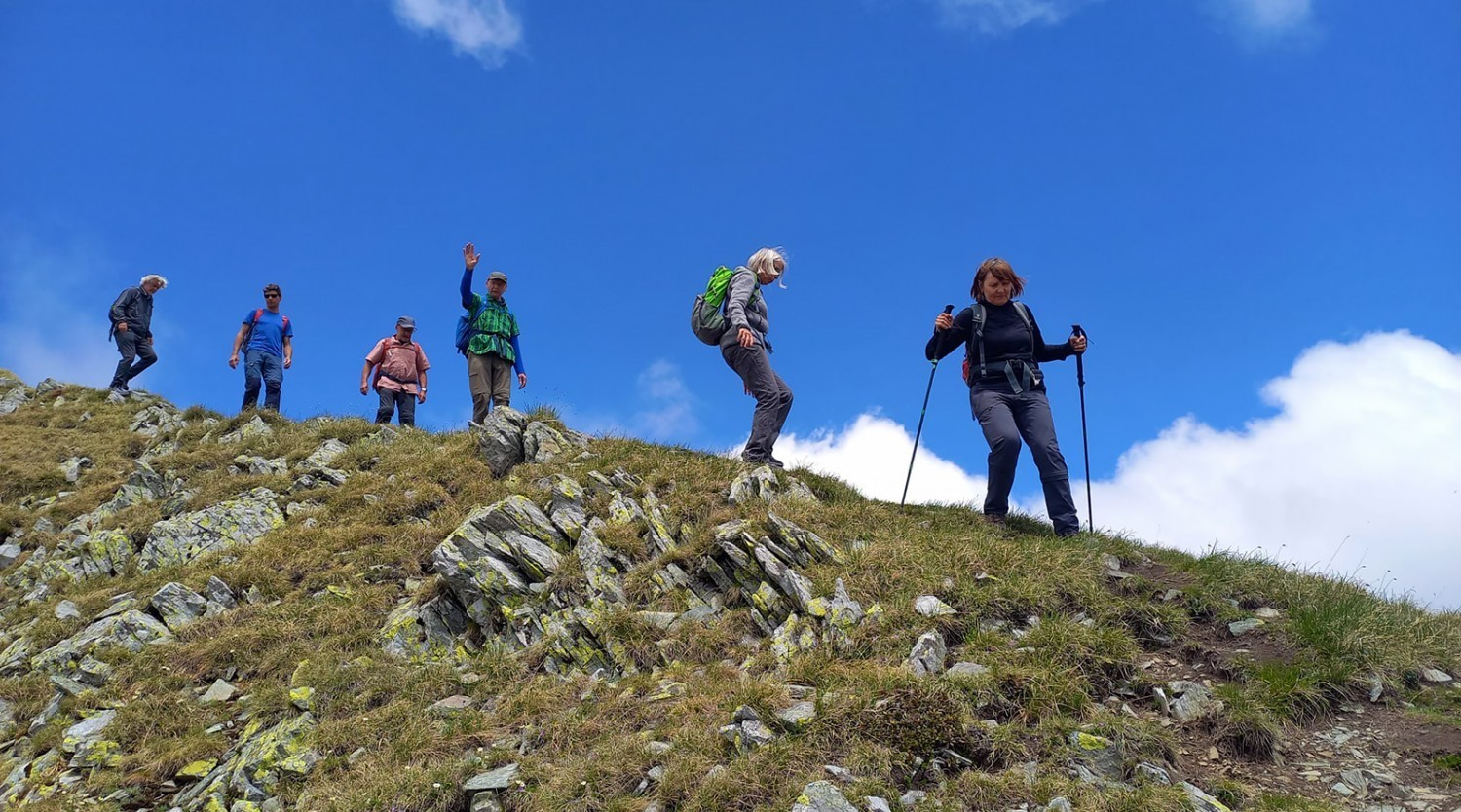 Drumetie in Muntii Fagaras - Lacul Caltun si Poteca lui Gligorea