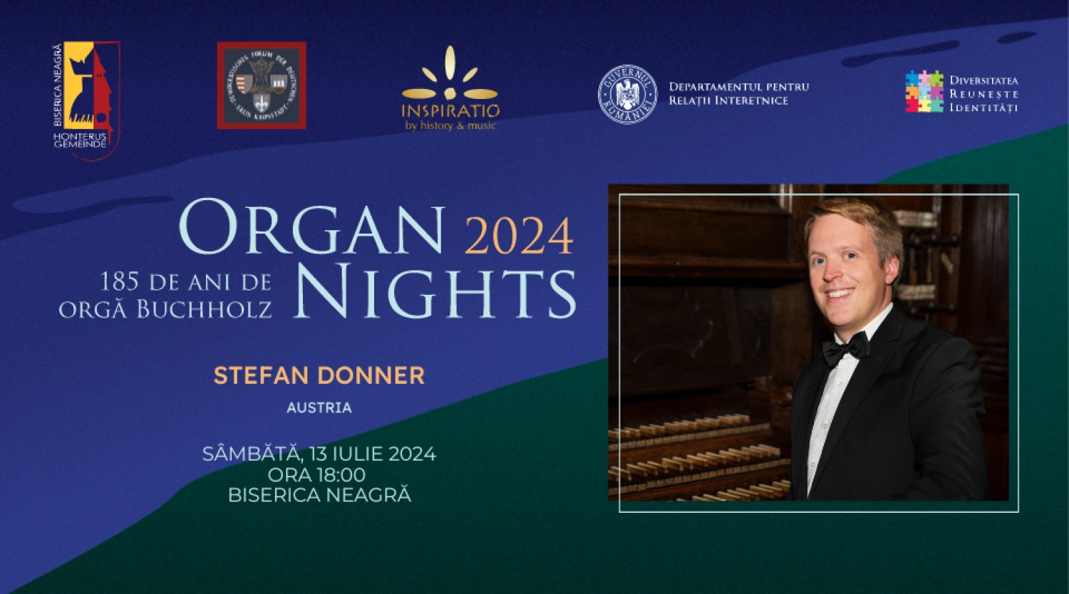Organ Nights - Stefan Donner la Biserica Neagră