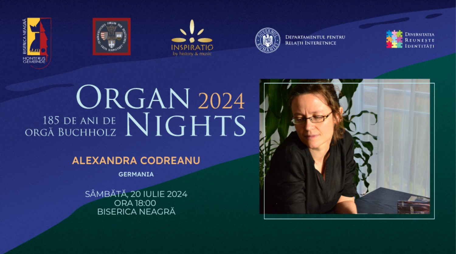 Organ Nights - Alexandra Codreanu la Biserica Neagră