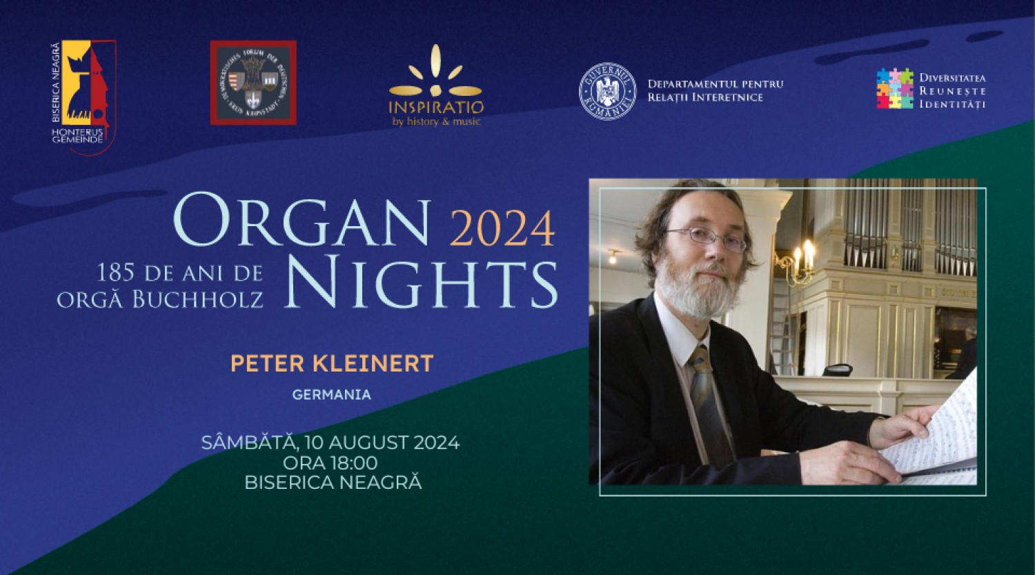Organ Nights - Peter Kleinert la Biserica Neagră