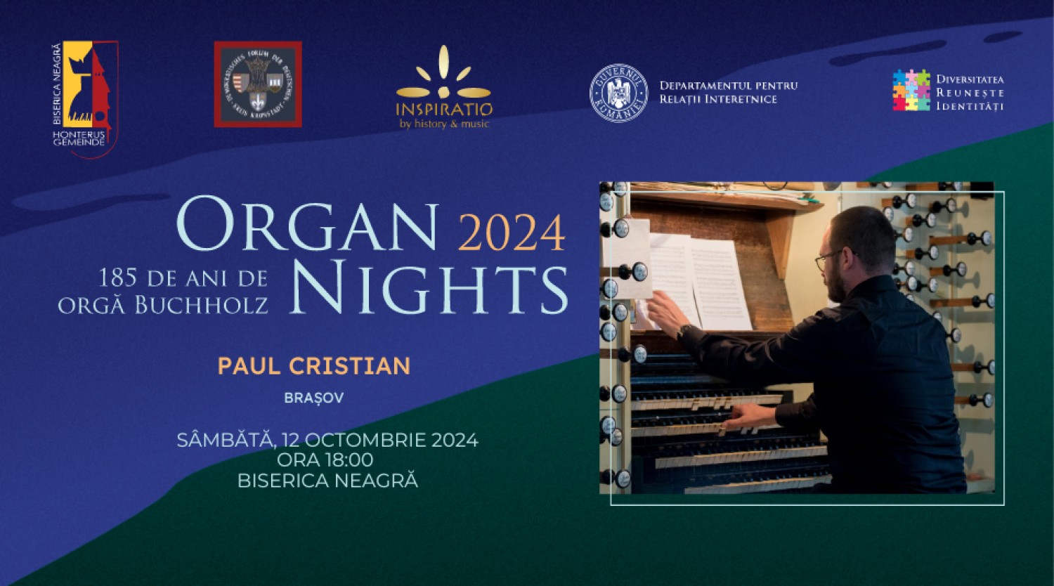 Organ Nights - Paul Cristian la Biserica Neagră