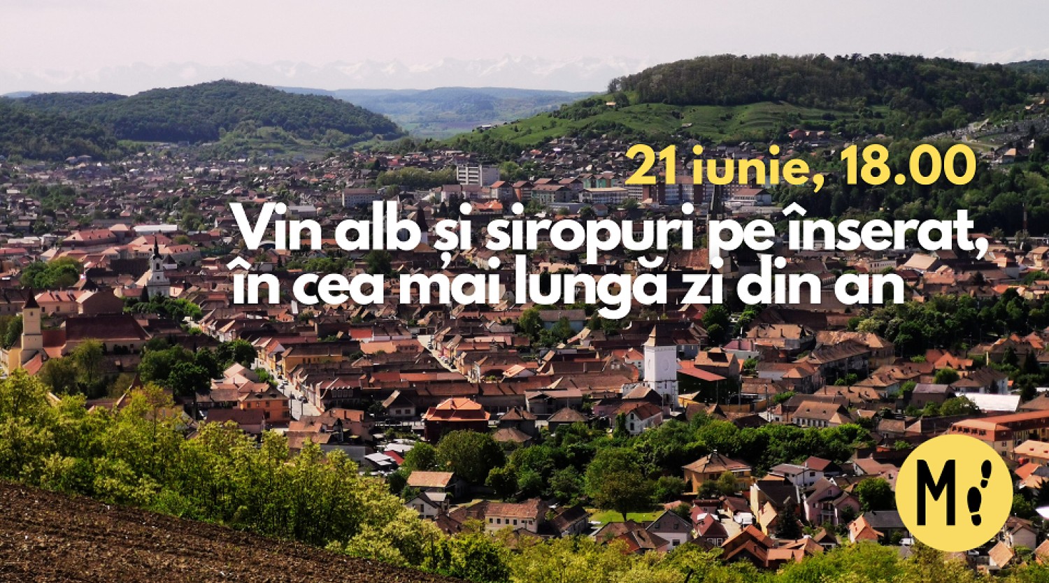 Vin alb și siropuri pe înserat, în cea mai lungă zi din an