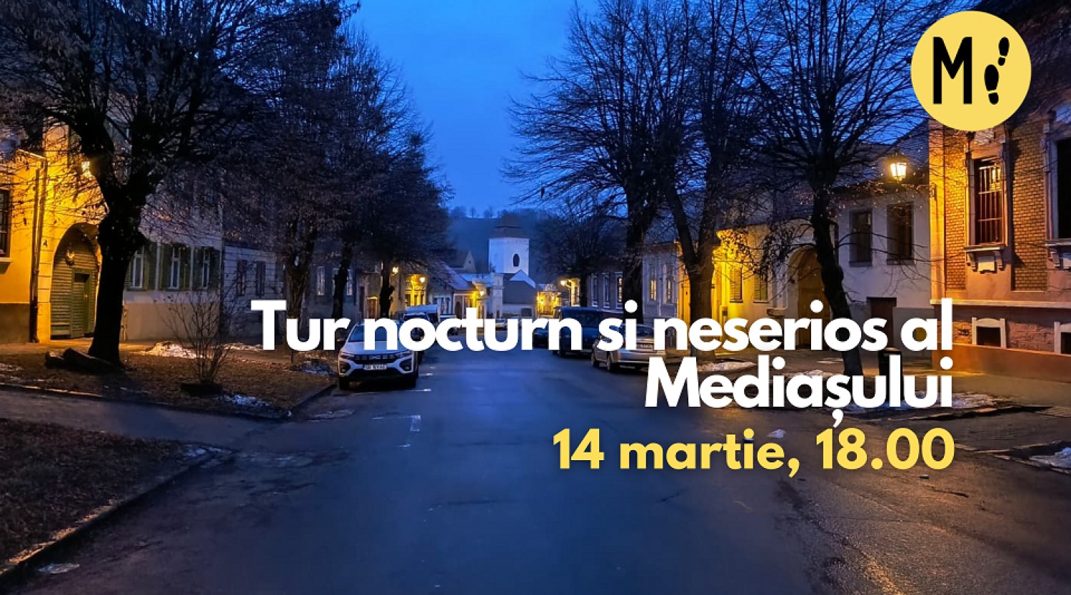 Turul nocturn și neserios al Mediașului