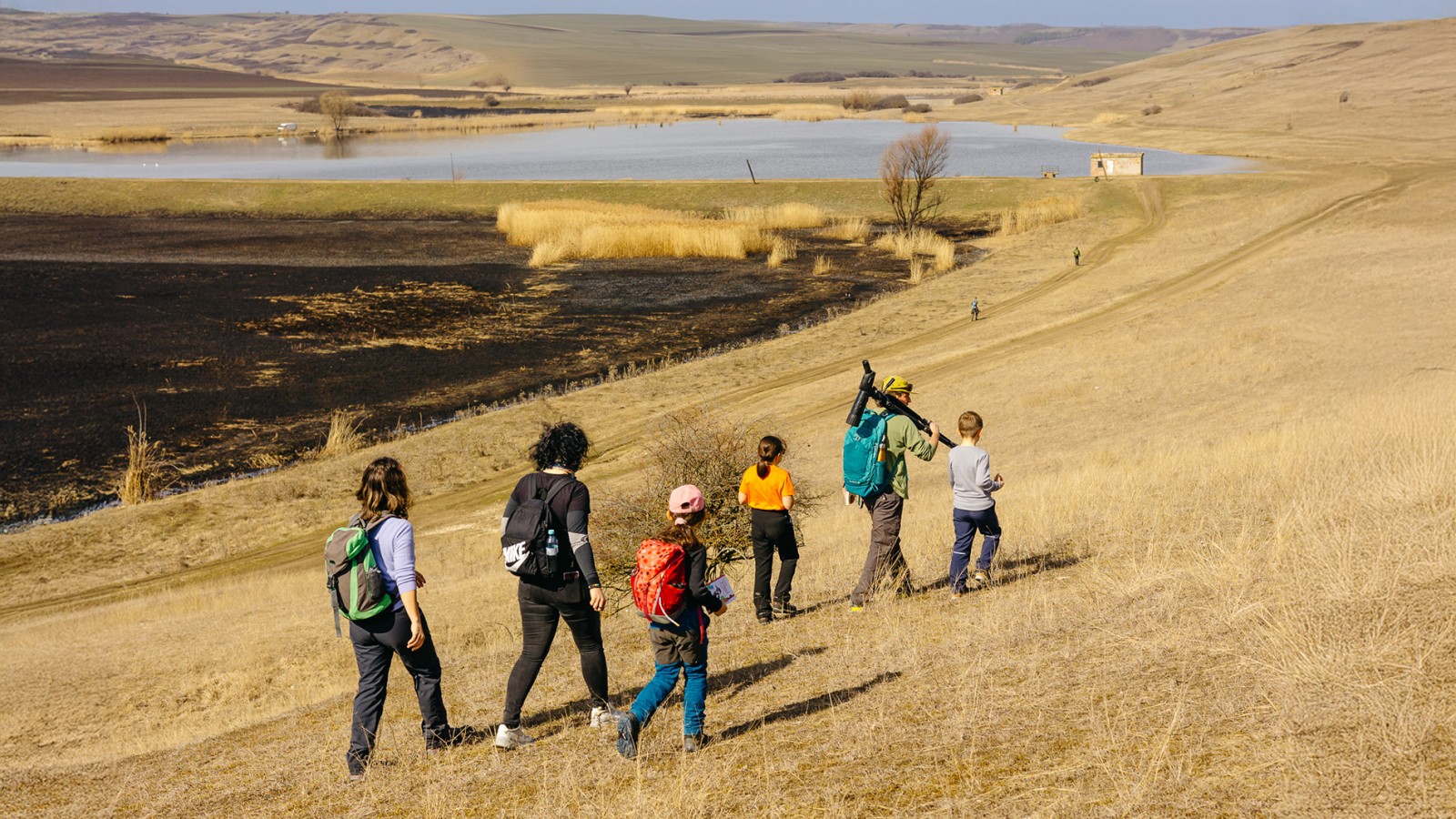 Drumeție de observare a păsărilor de apă pe Eleșteele de la Mândra