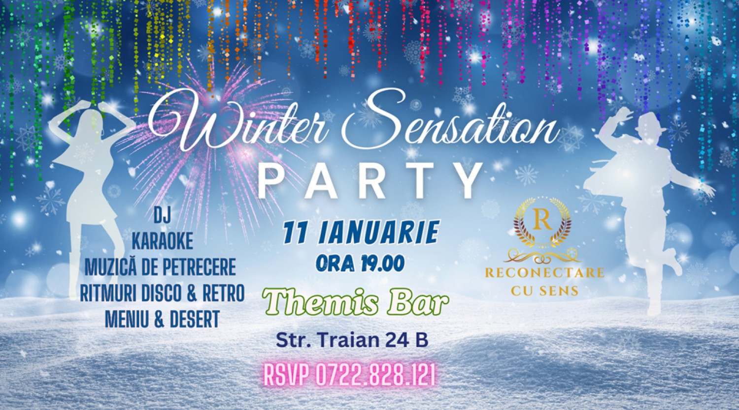 11 ianuarie: Winter Sensation Party