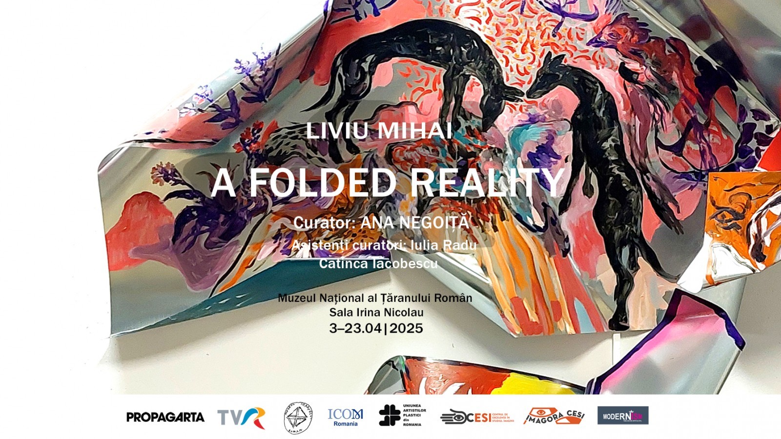 A FOLDED REALITY // Expoziția artistului vizual Liviu Mihai