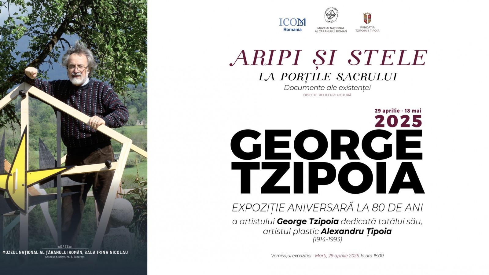 EXPOZITIA ARIPI ȘI STELE LA PORȚILE SACRULUI - DOCUMENTE ALE EXISTENȚEI