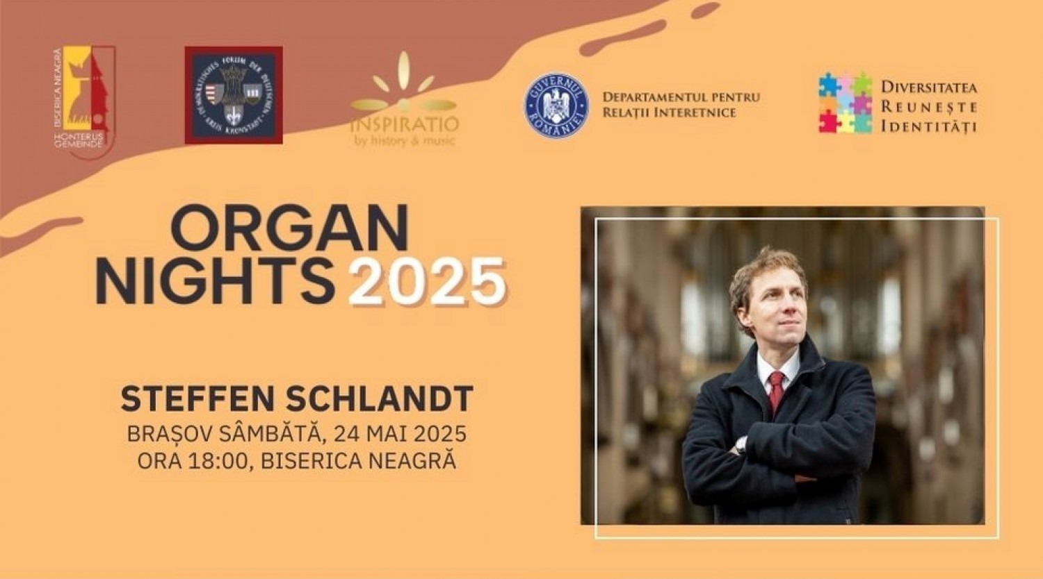 Organ Nights - Steffen Schlandt la Biserica Neagră