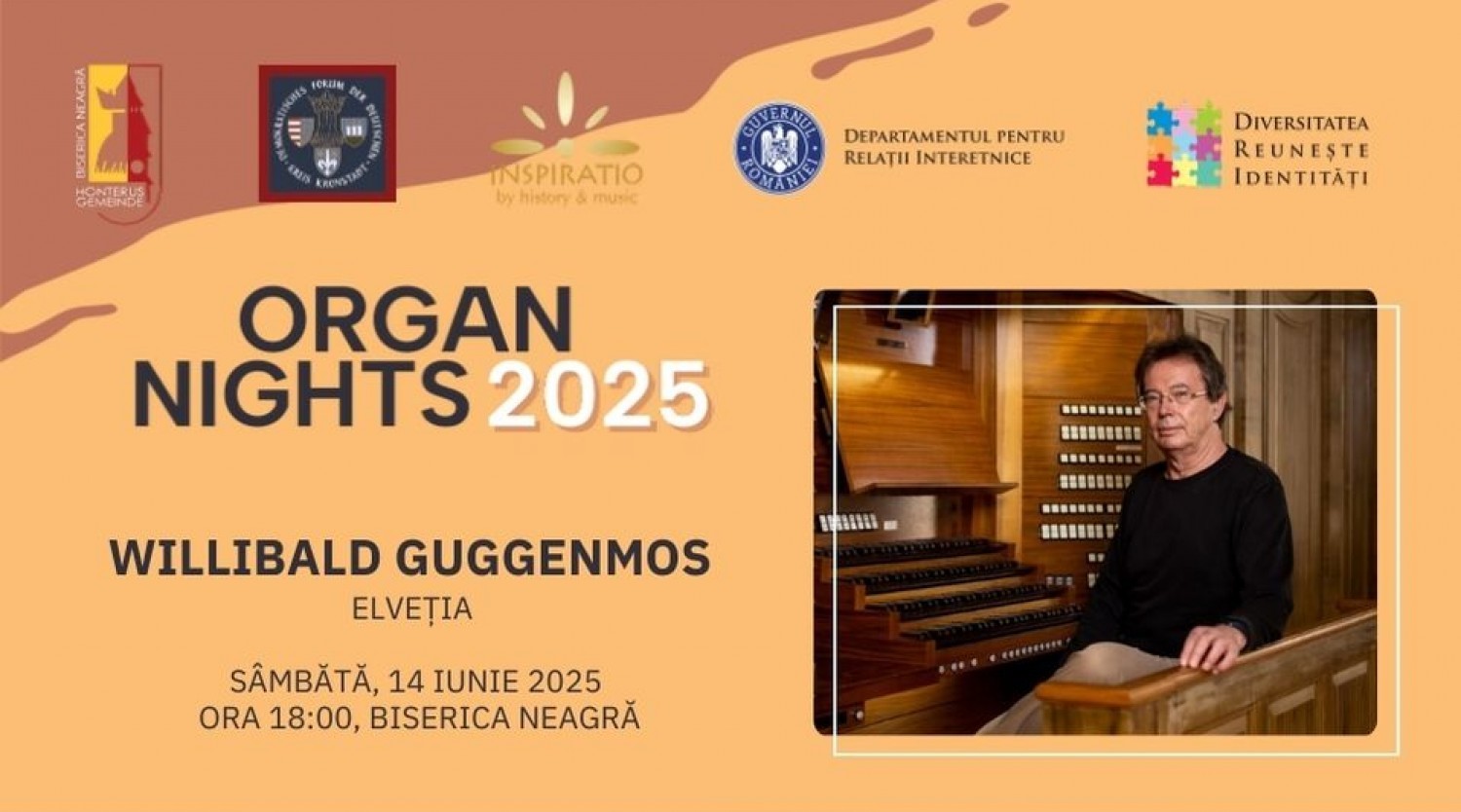Organ Nights - Willibald Guggenmos la Biserica Neagră