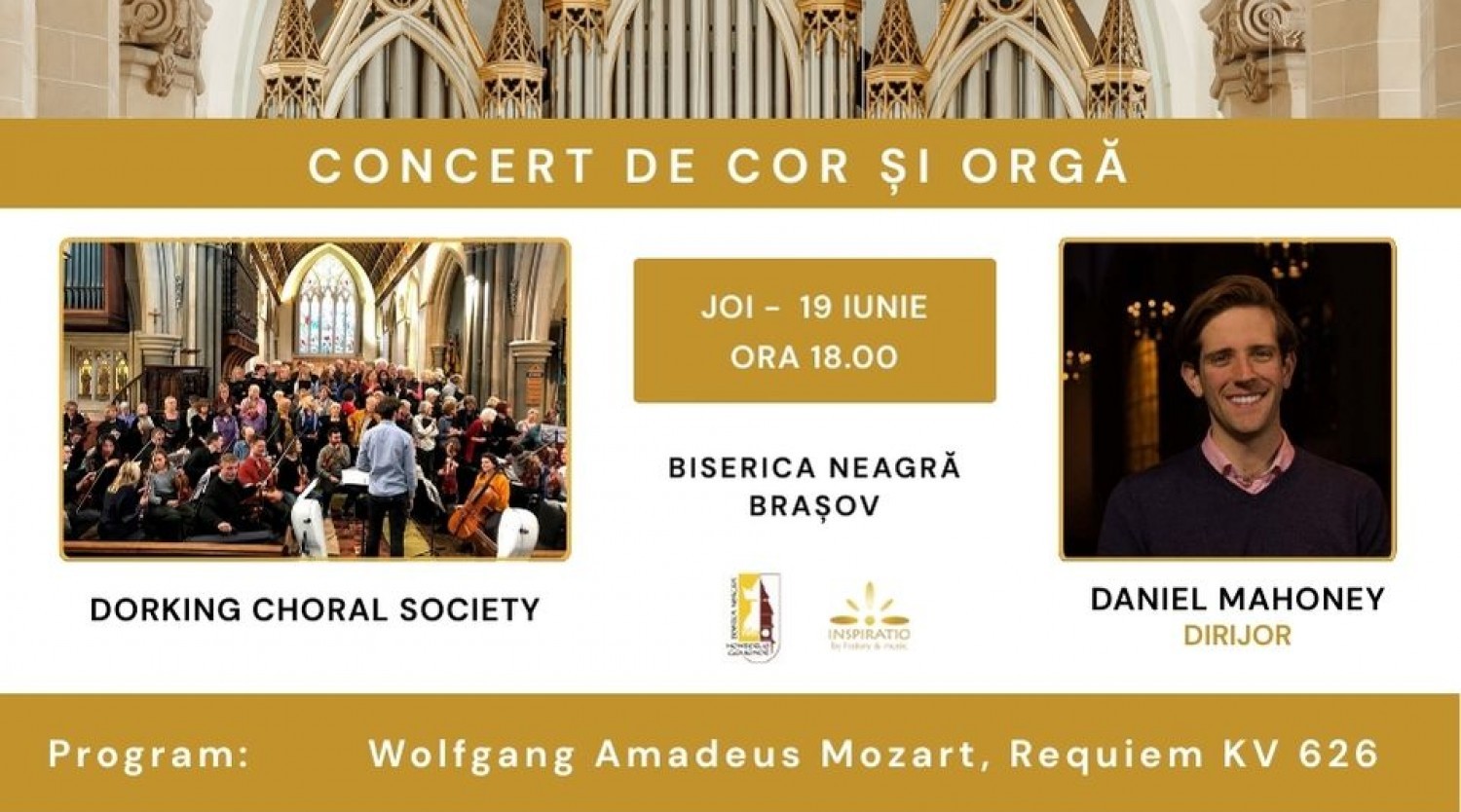 Dorking Choral Society și Steffen Schlandt la Biserica Neagră
