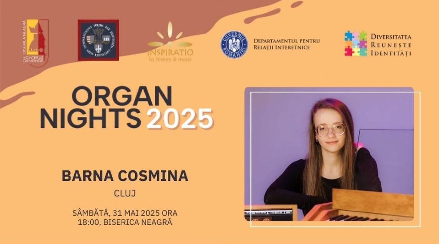 Organ Nights - Cosmina Barna la Biserica Neagră