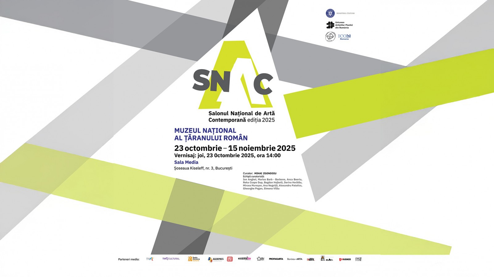 SALONUL NAȚIONAL DE ARTĂ CONTEMPORANĂ – SNAC TINERET 2025