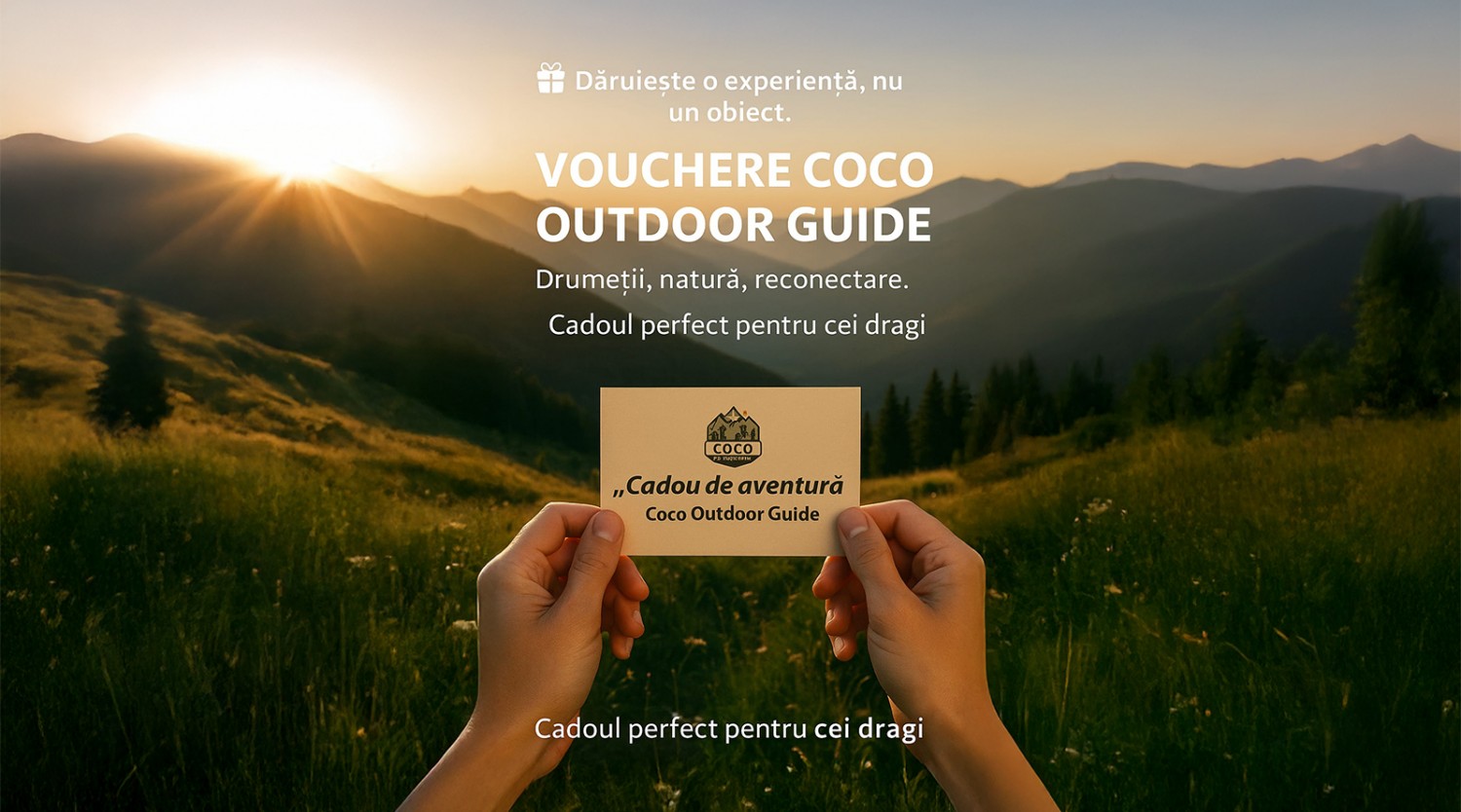 Daruieste o experienta, nu un obiect. Vouchere Coco Outdoor Guide