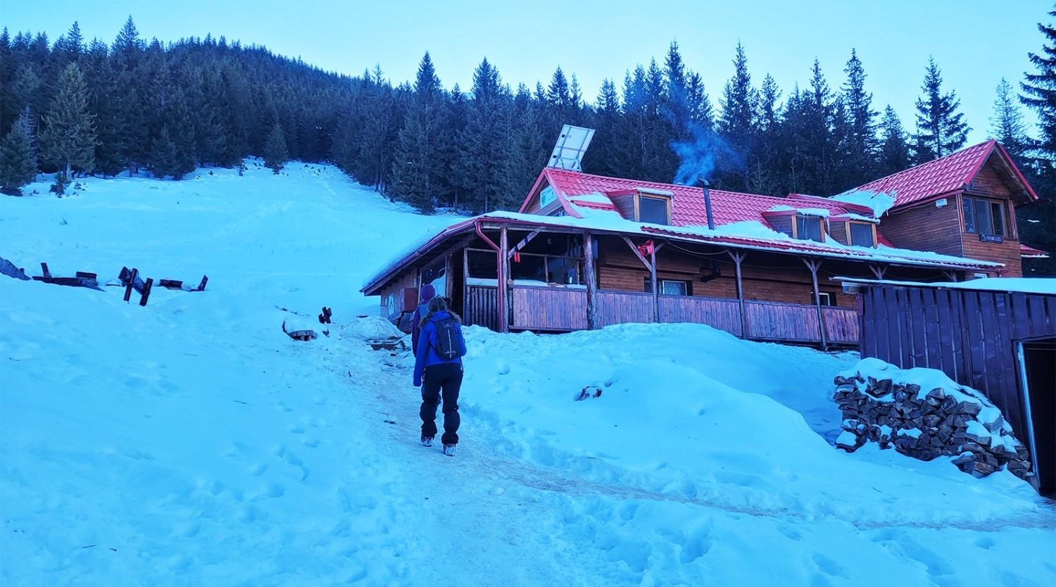 Ardem caloriile de sărbători urcând la cabana Suru