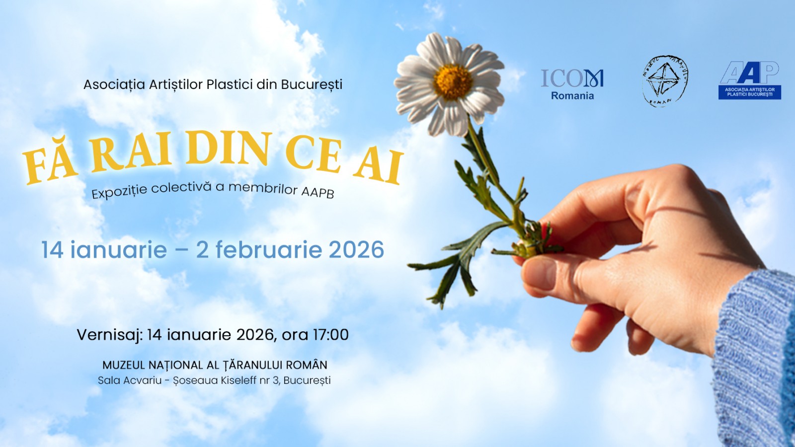 Expoziție de artă contemporană / FĂ RAI DIN CE AI