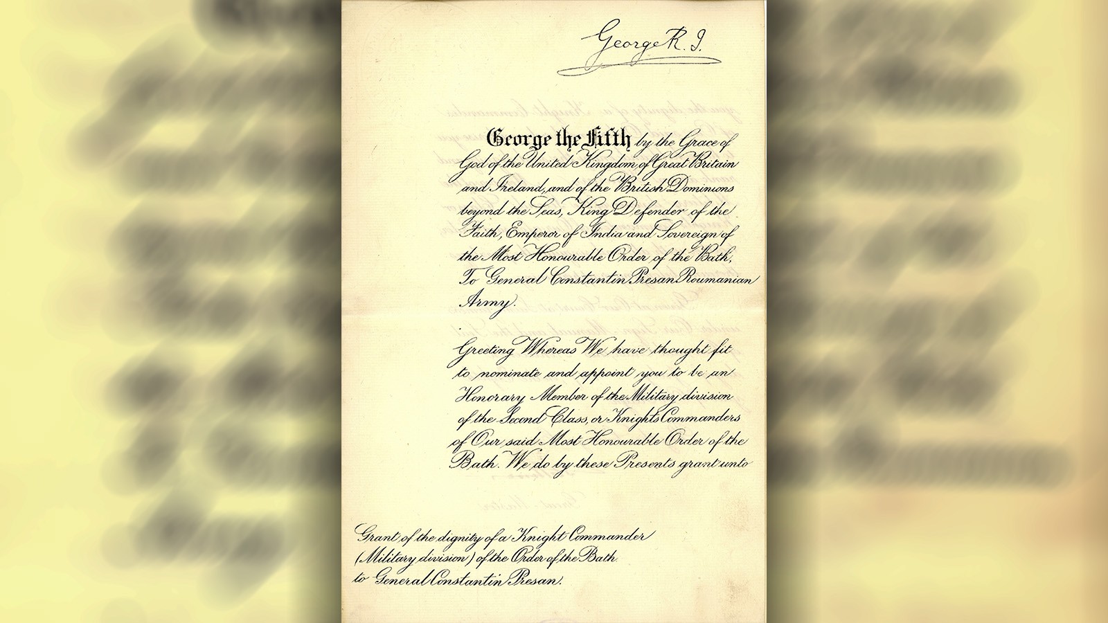 Exponatul lunii ianuarie 2026 - Muzeul Militar National Regele Ferdinand I