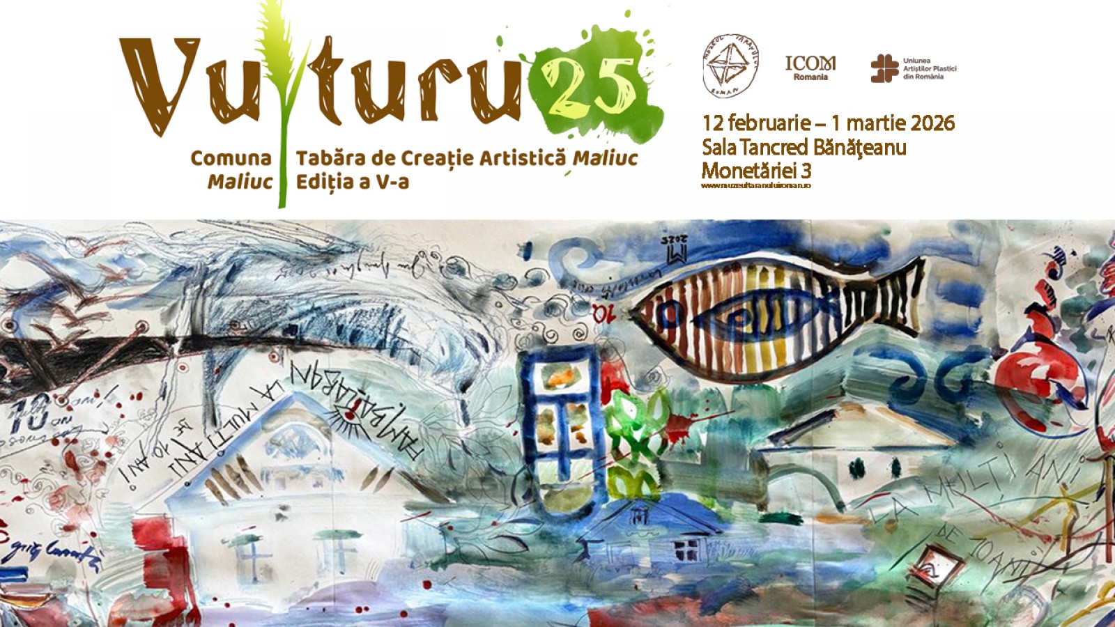 VULTURU 25 / Expoziție colectivă de artă plastică