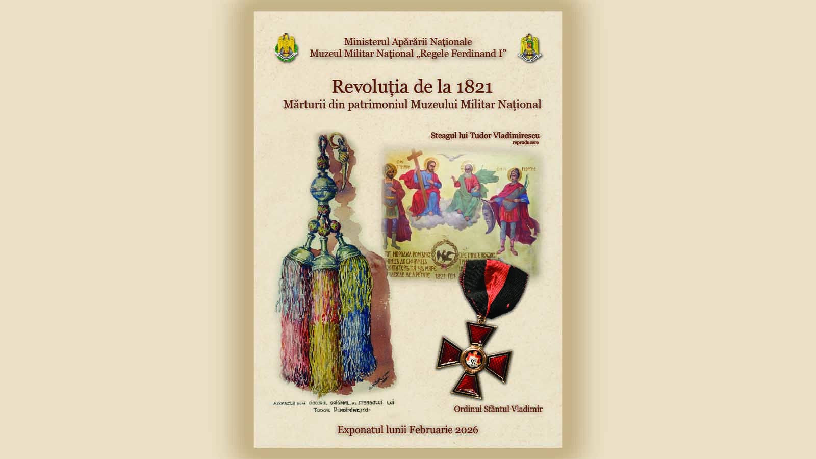 Exponatul lunii februarie 2026 - Muzeul Militar National Regele Ferdinand I