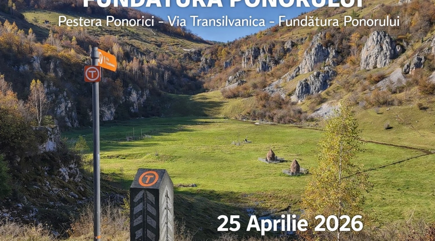 Peștera Ponorici – Via Transilvanica – Fundătura Ponorului