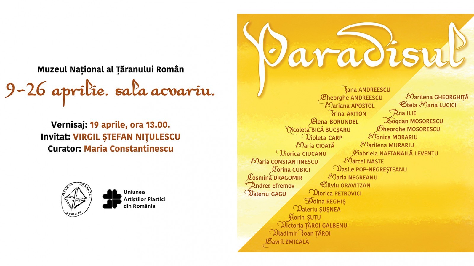 PARADISUL / Expoziție colectivă