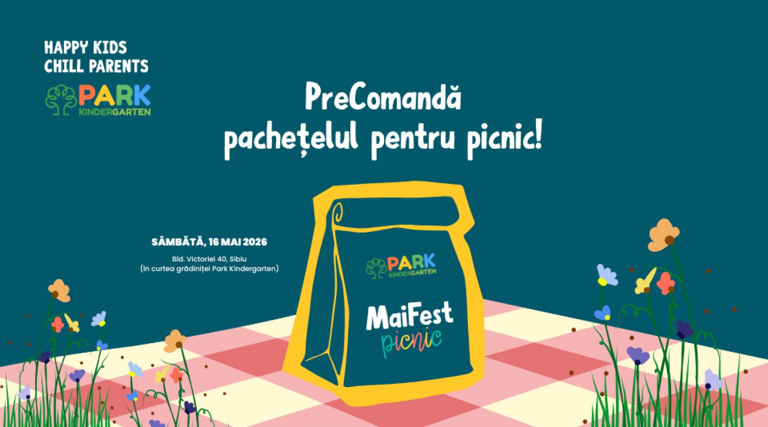 MaiFest la Park Kindergarten | Precomandă pachețelul pentru picnic!
